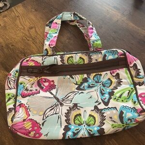 Colorful Butterfly Print thirty one travel bag